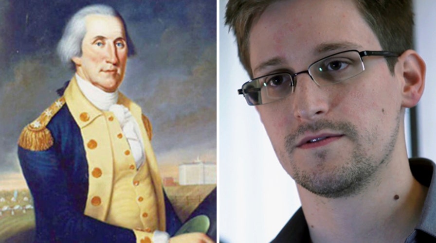NSA leaker: What would George Washington do?