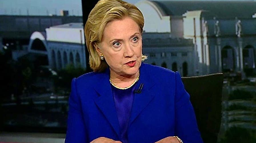Reaction to Hillary Clinton's interview on FNC