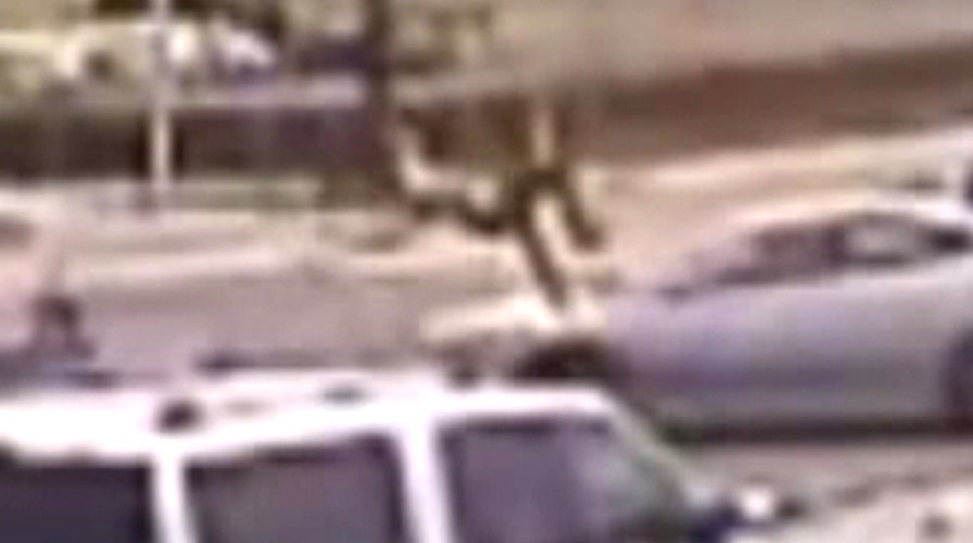 'Matrix' motorcyclist lucky to be alive after crazy crash