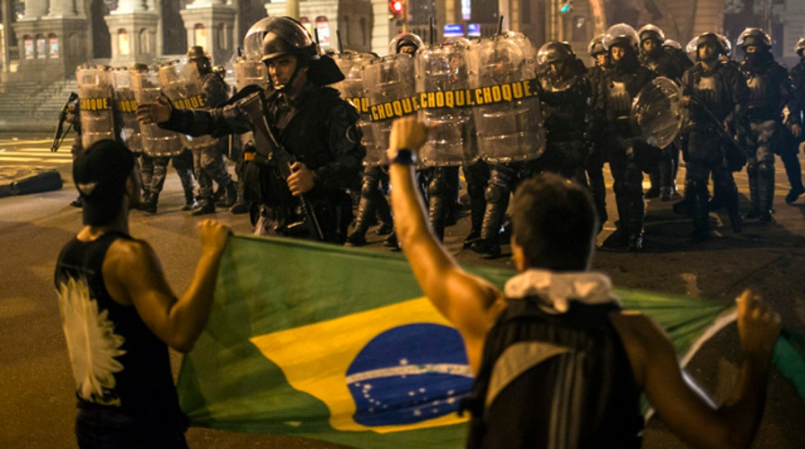 Protests rock Brazil