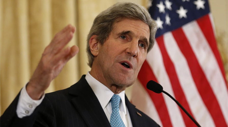 Secretary Kerry visits Baghdad to meet with Iraqi leaders
