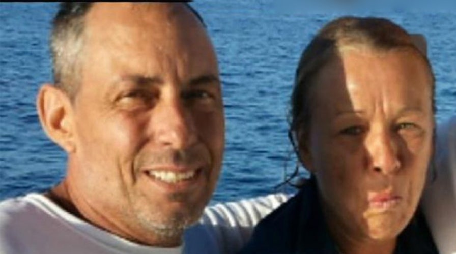 Florida couple rescued after falling overboard at sea