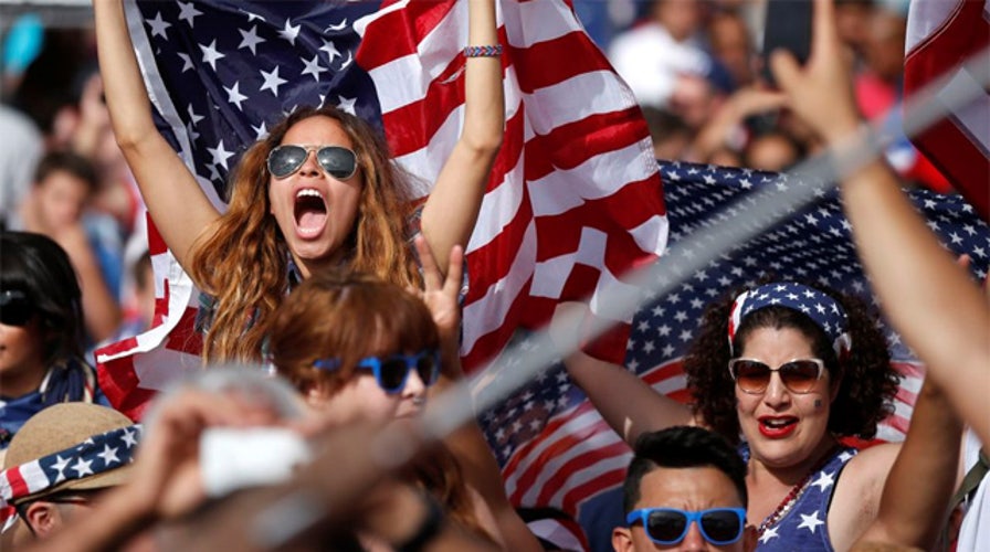 World Cup fever spreads as USA prepares to face Germany