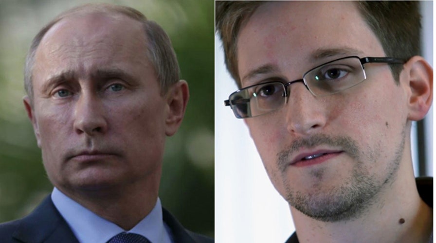 Putin sending a message to Obama with Snowden?