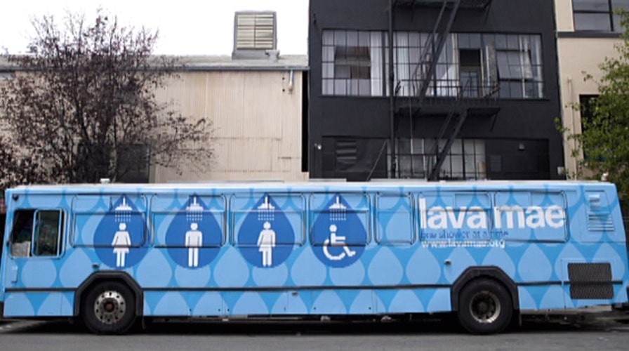 San Francisco startup provides mobile showers for homeless 
