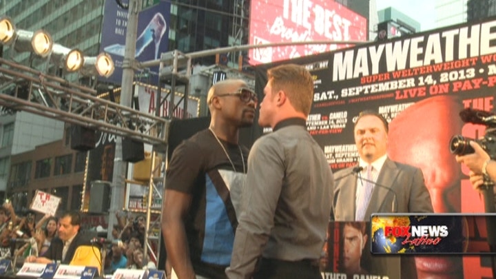 The Mayweather Vs. Canelo Media Circus Begins