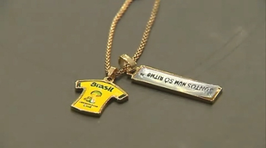 World Cup jewelry very popular in Brazil