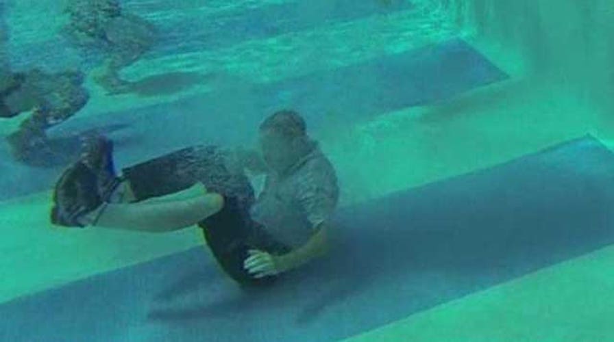 Training troops to become combat divers