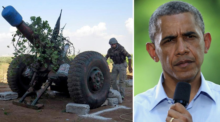 Obama requests $500M to train, equip Syrian rebels
