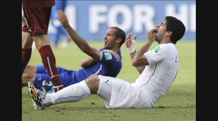 FIFA banned Luis Suarez for 9 games, four months for bite