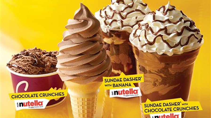 Carvel serving up new treats made with Nutella this summer