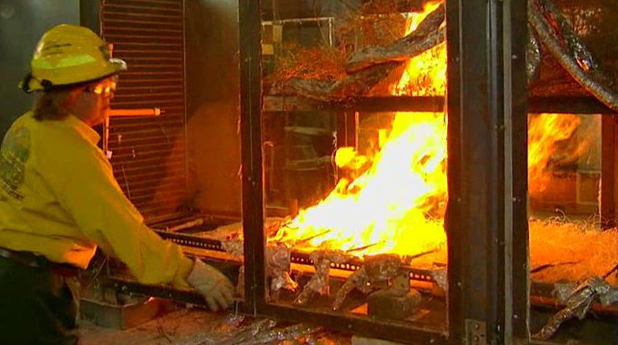 Scientists using wind tunnel to study what fuels wildfires