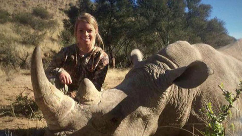 African Wildlife Hunting Cheerleader Kendall Jones Targeted By Critics Fox News