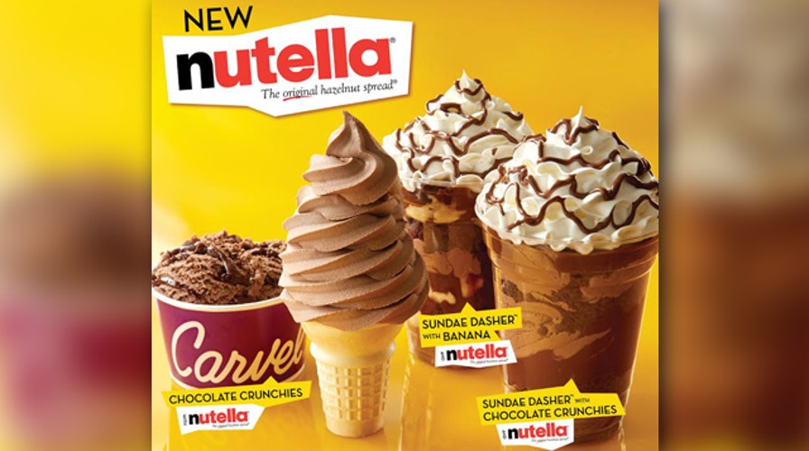 Carvel's Nutella summer treats