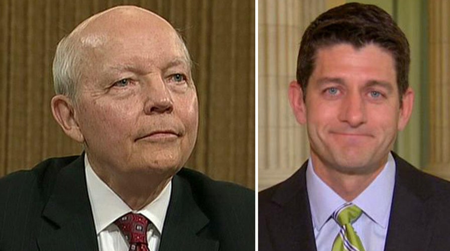 Rep. Paul Ryan provides insight into ongoing IRS probe