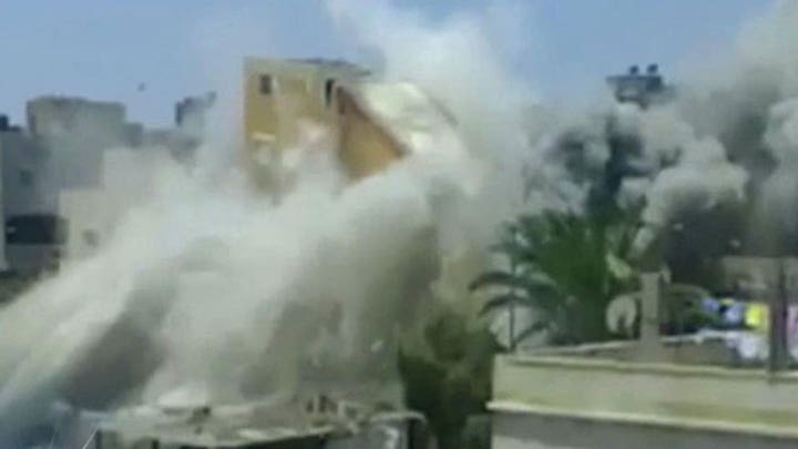 Militants fire rockets on Israel as violence escalates
