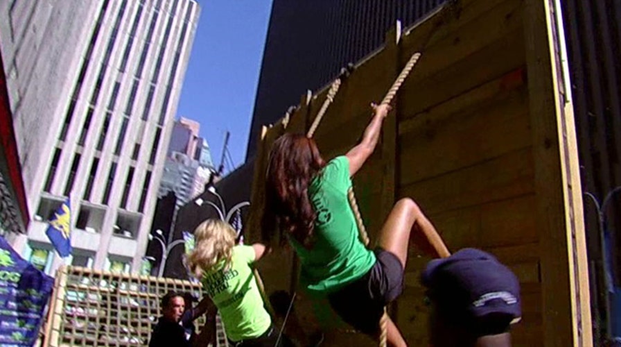 Ladies of 'Fox & Friends' take on Navy SEAL challenge