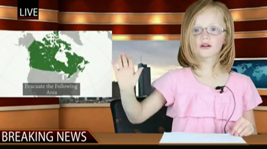 Sorry, Canada: Sisters' 'newscast' goes viral