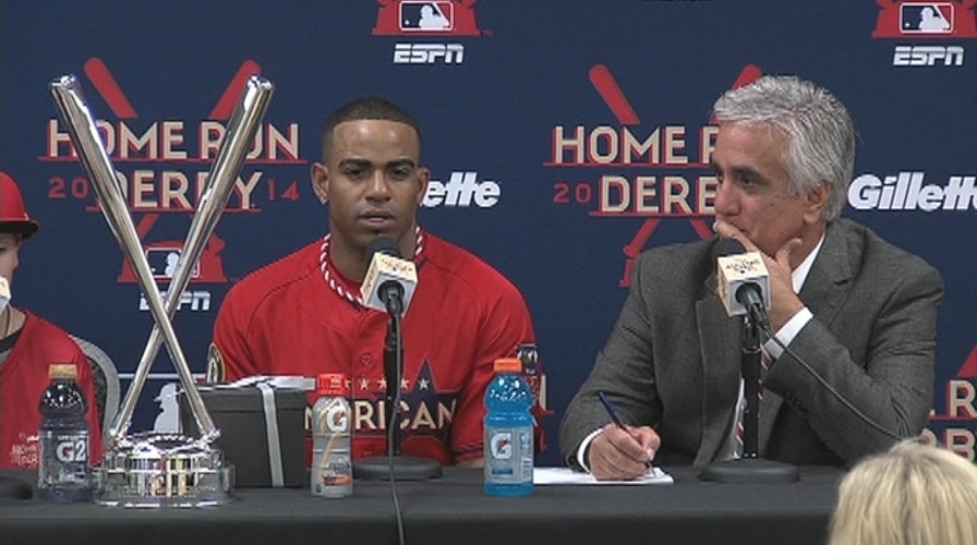 Yoenis Cespedes wins home run derby