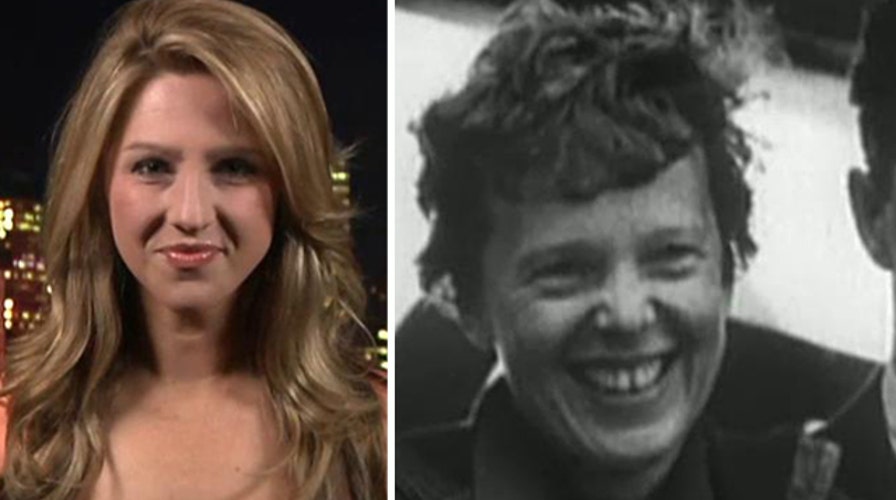 Amelia Earhart completes namesake's journey around the world