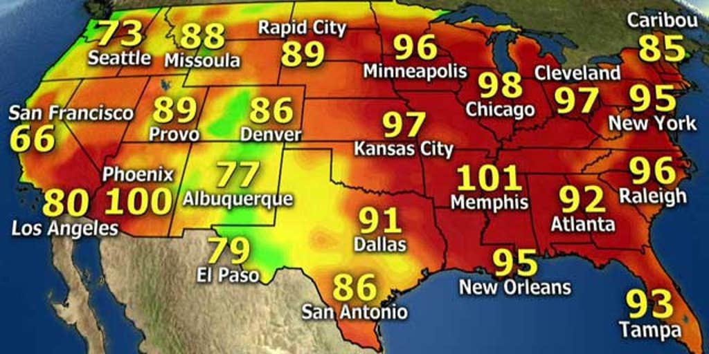 National forecast for Wednesday, July 17 Fox News Video
