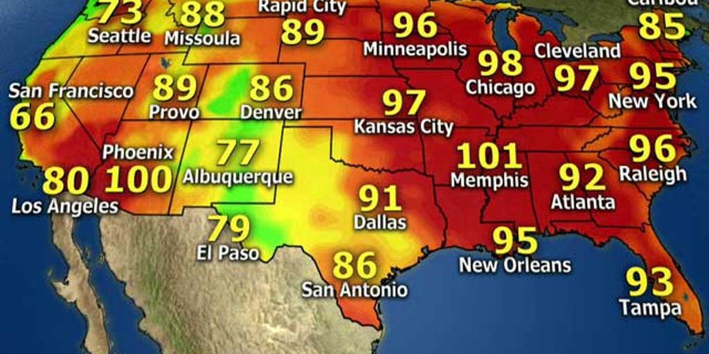 National forecast for Wednesday, July 17 Fox News Video