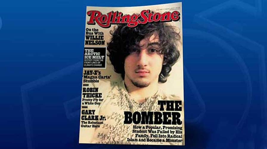 Boston bombing suspect on cover of Rolling Stone