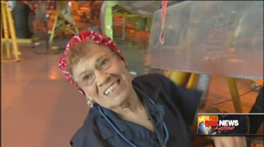 Real life 'Rosie the Riveter' is proud Mexican-American