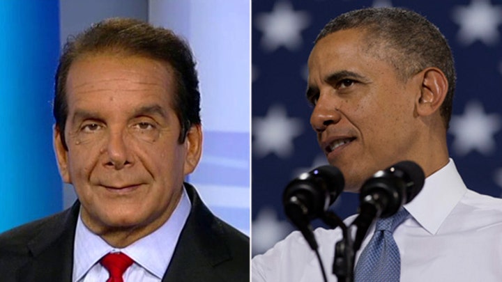 Krauthammer on Obama, fundraiser-in-chief