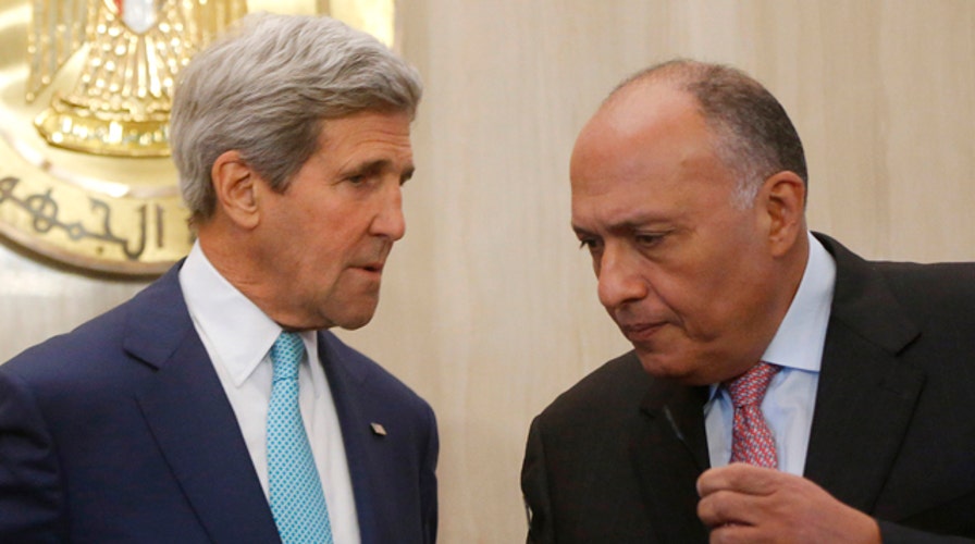 Can Kerry make progress on a cease-fire in Cairo?