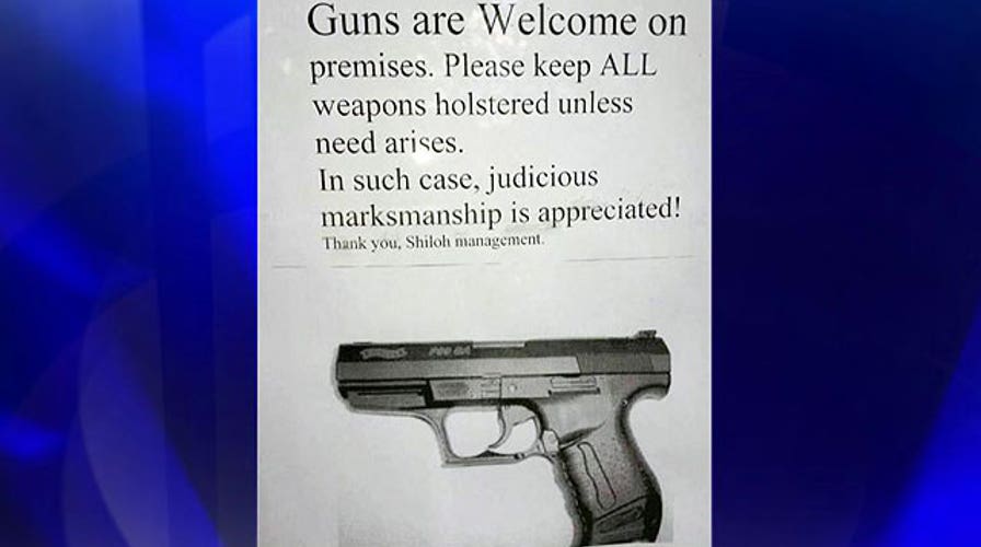 Business is booming at restaurant that welcomes gun owners