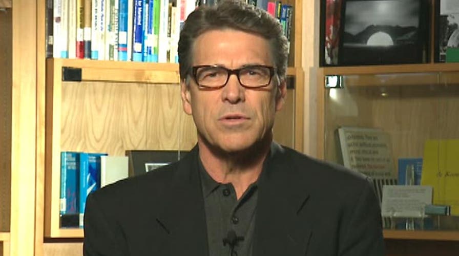 Gov. Perry on securing the border, crises around the world