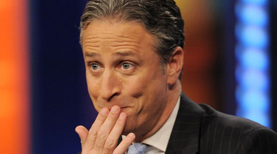 Was Jon Stewart mocking himself instead of Hilary?