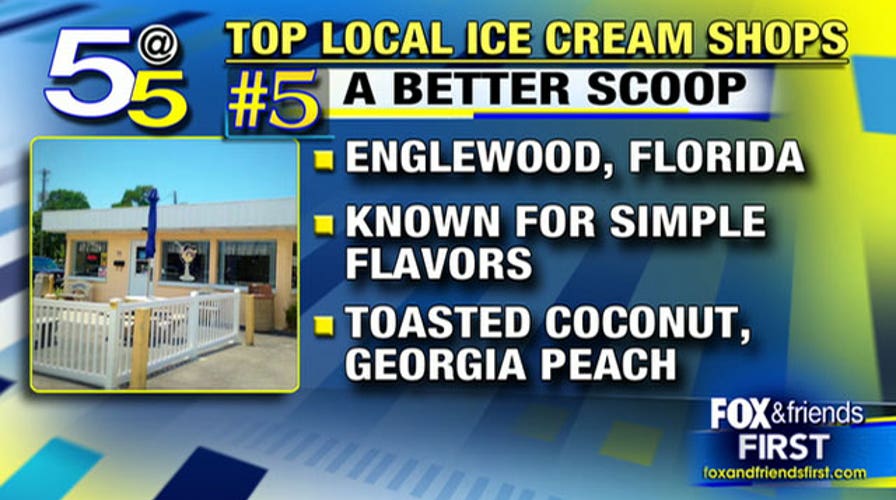 America's top local ice cream shops