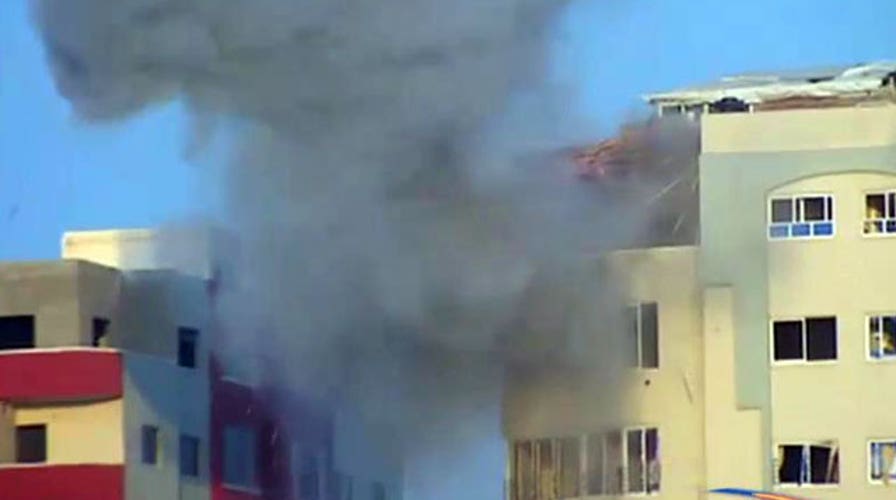 Hamas rockets target central Israel