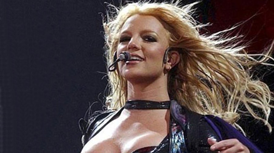 Britney Spears teases new lingerie line