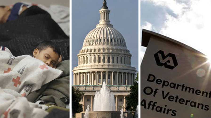 Will Congress recess without fixing border crisis, VA mess?