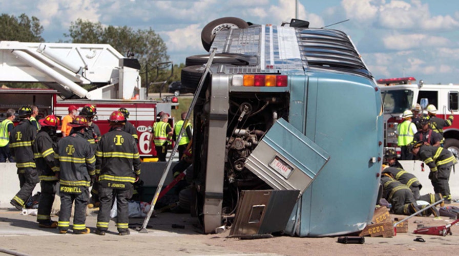 Indiana bus crash kills 3, including pastor, pregnant wife 