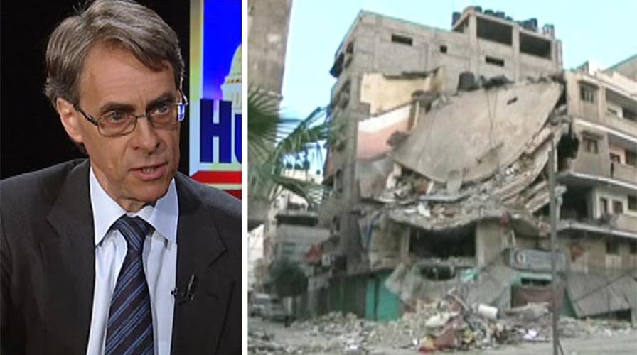 Debate over violence in Gaza conflict