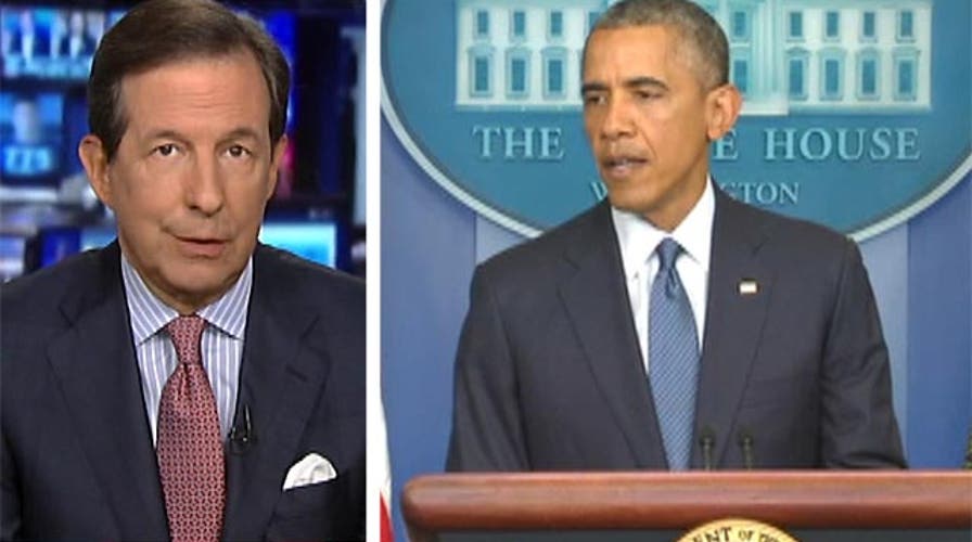 Chris Wallace on president going after GOP in presser