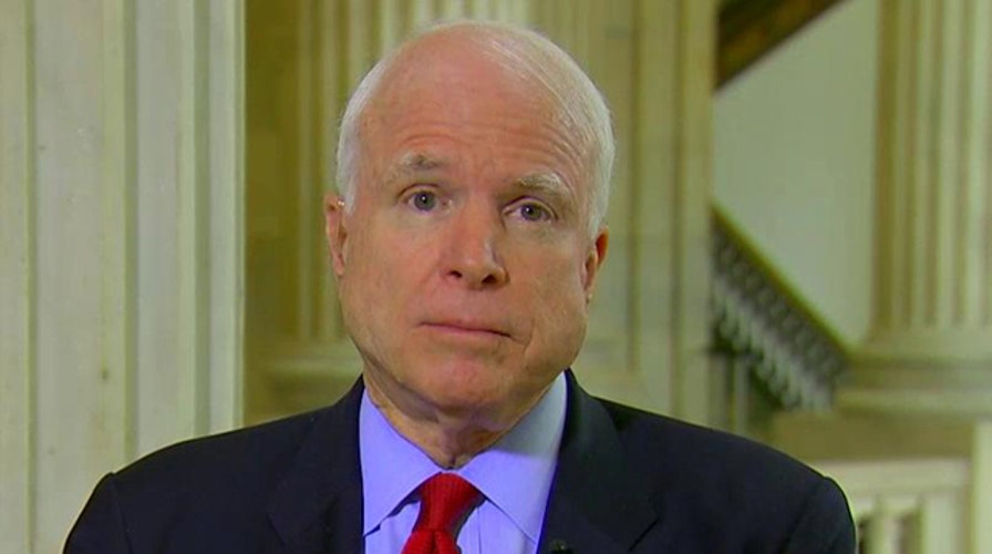 McCain slams Senate Dems amid border debate: 'Shame on you'