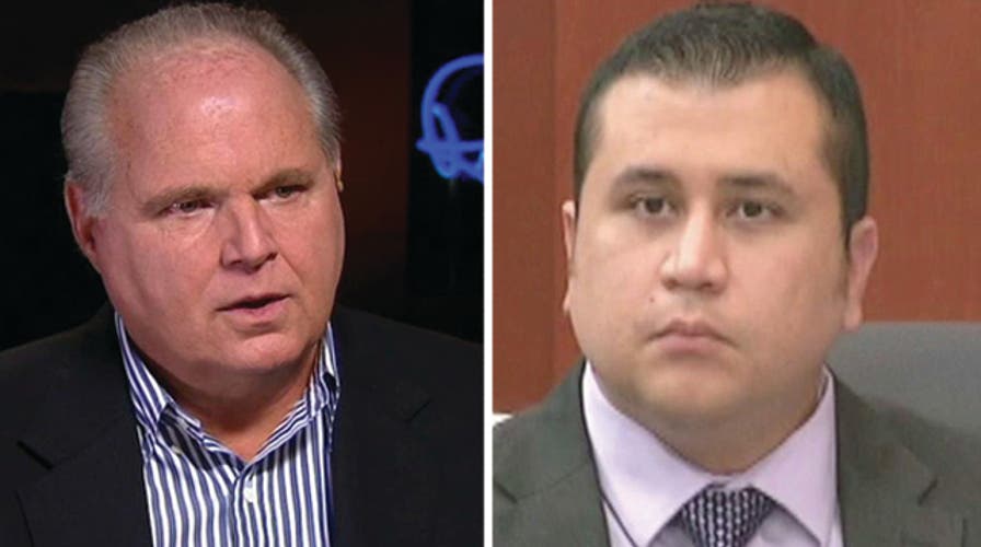Rush on Zimmerman verdict: 'I was shocked'
