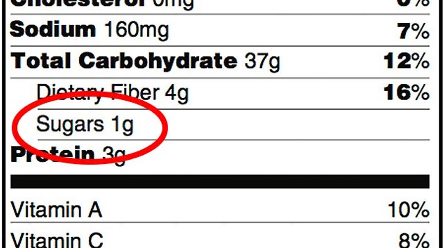 FDA considers nutrition label overhaul on 'added sugar'