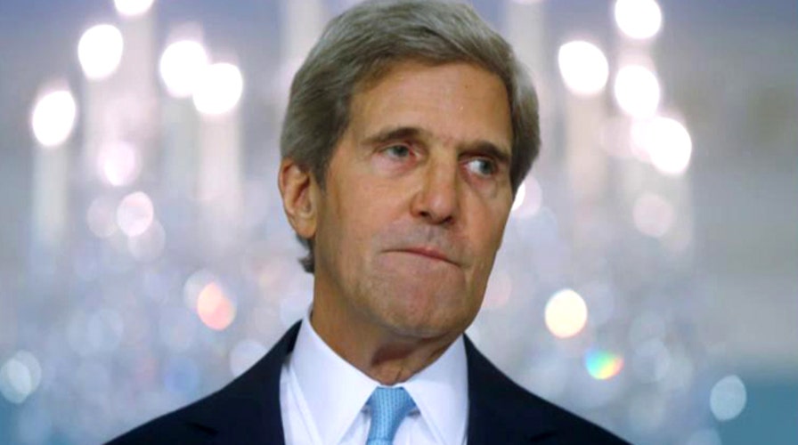 Kerry arrives in Afghanistan; militants target dam in Iraq