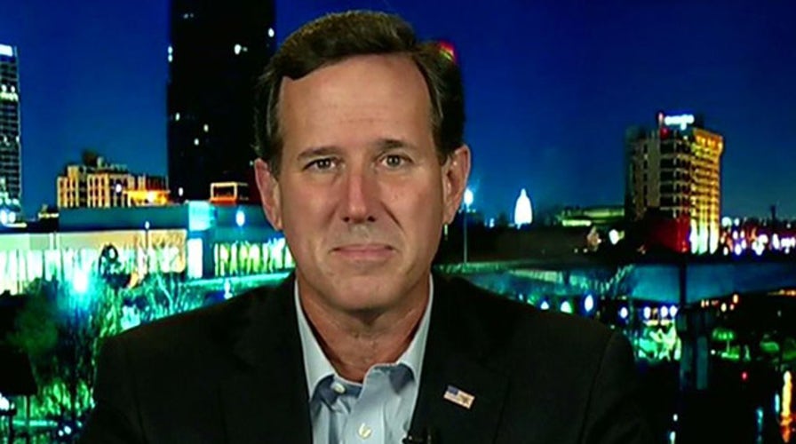 Santorum keeping his options open for 2016?