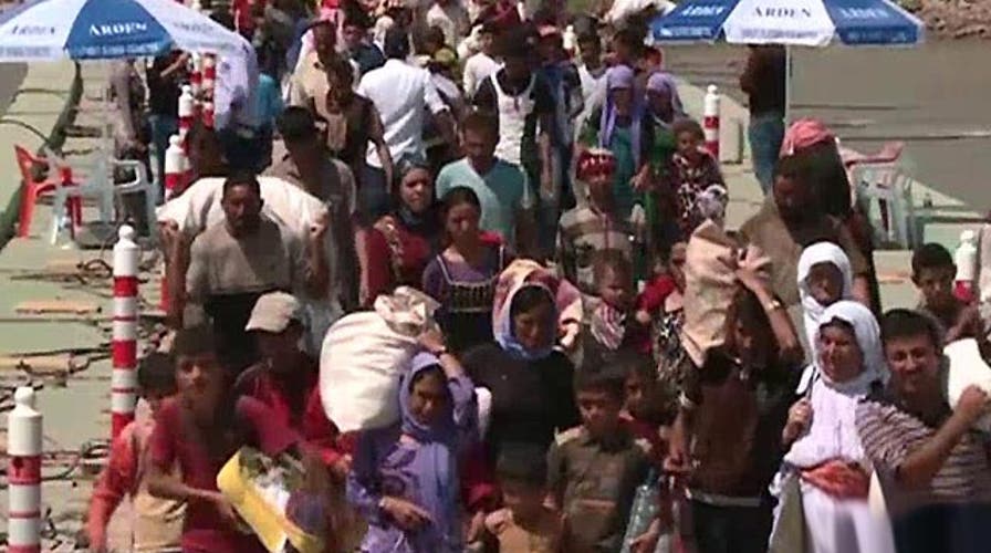 Refugees continue to flee the Islamic State in Iraq