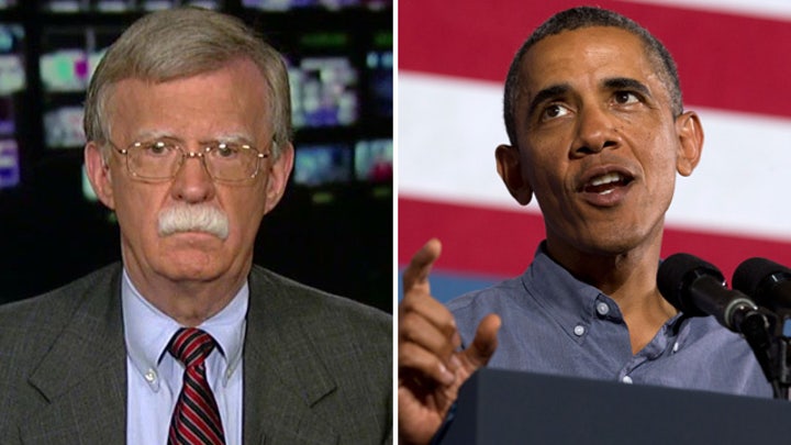 Amb. Bolton: Issuing the red line in Syria was a mistake