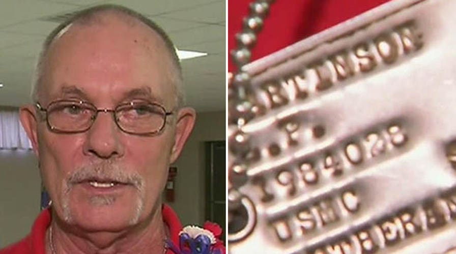 Veteran's dog tags returned 45 years later