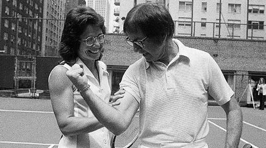On this day in history, September 20, 1973, tennis star Billie Jean King  wins 'Battle of the Sexes' in Houston