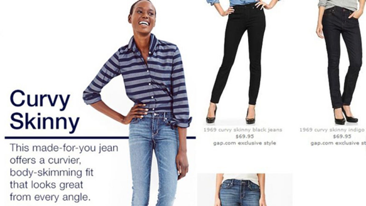 Gap curvy hot sale skinny jeans